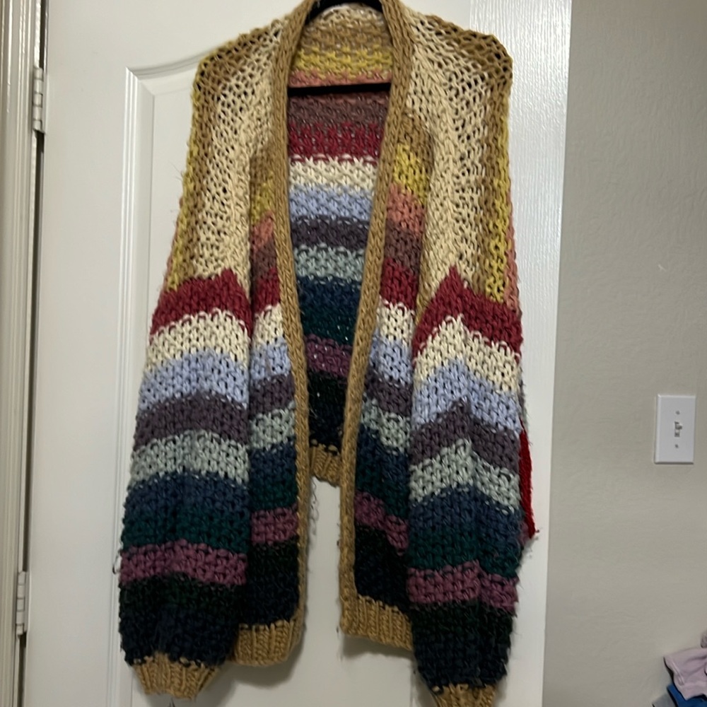 Striped Knit Sweater